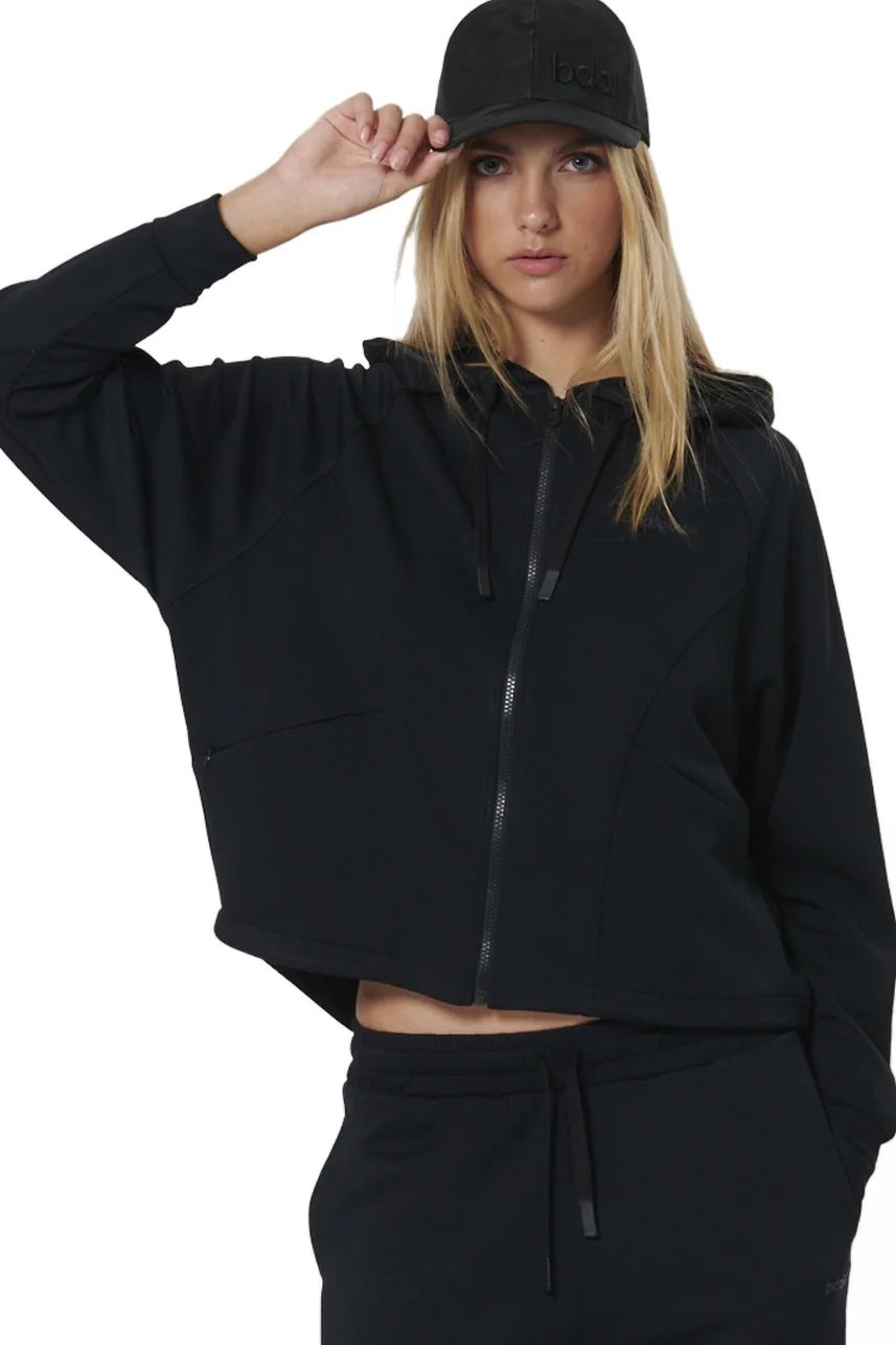 Φωτογραφία προϊόντος: Body Action Γυναικεία Oversized Modal Ζακέτα 071524-01 Μαύρη