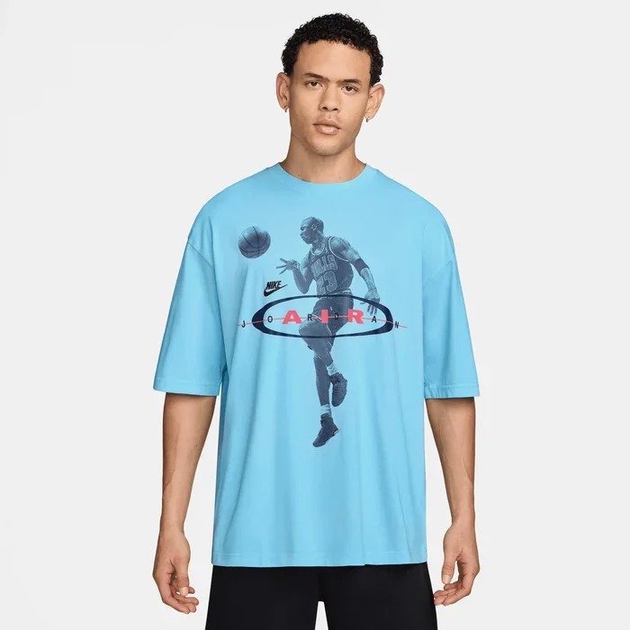 Φωτογραφία προϊόντος: Nike Ανδρικό T-shirt Jordan Brooklyn Oversized IF1804-497 Γαλάζιο