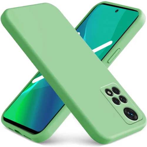 Φωτογραφία προϊόντος: iNOS Θήκη Σιλικόνης - Xiaomi Redmi Note 11 Pro 4G/ 5G - Mint Green (40630048933021)