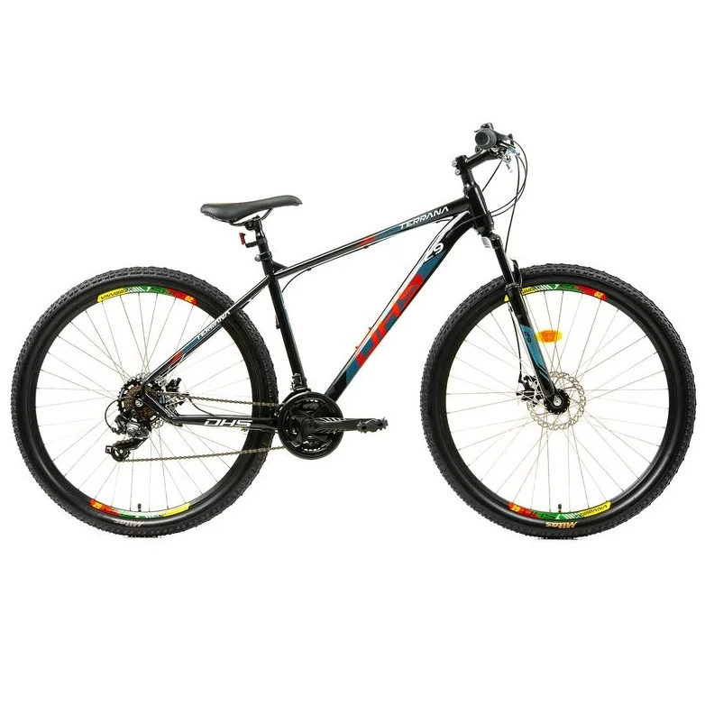 Φωτογραφία προϊόντος: DHS TERRANA 29005 MTB 29” ΠΟΔΗΛΑΤΟ ΜΗΧΑΝΙΚΑ ΔΙΣΚΦΟΦΡΕΝΑ 3X7sp BLACK/RED No48 2025