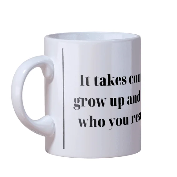 Φωτογραφία προϊόντος: OEM Κούπα It takes courage to grow up
