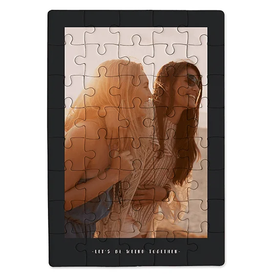 Φωτογραφία προϊόντος: OEM Puzzle Let's be weird together! Κάθετο A4