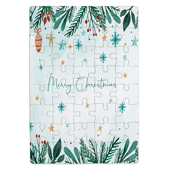 Φωτογραφία προϊόντος: OEM Puzzle Merry Christmas ! Κάθετο A4
