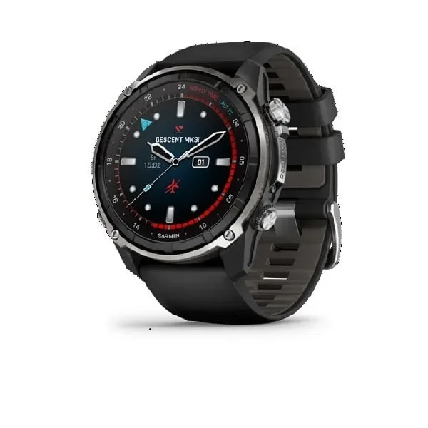 Φωτογραφία προϊόντος: Garmin Descent Mk3i 51mm Titanium PVDSilver and Black with Black and Pebble Gray έως 12 άτοκες δόσεις ή 24 δόσεις