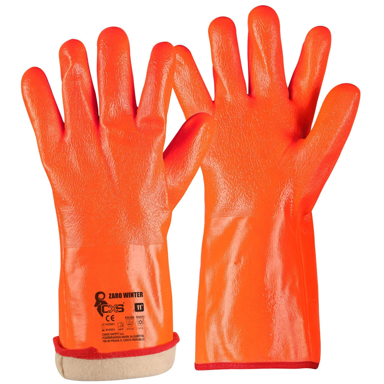 Φωτογραφία προϊόντος: CANIS SAFETY Γάντια Ψύχους PVC CXS Zaro Winter Orange