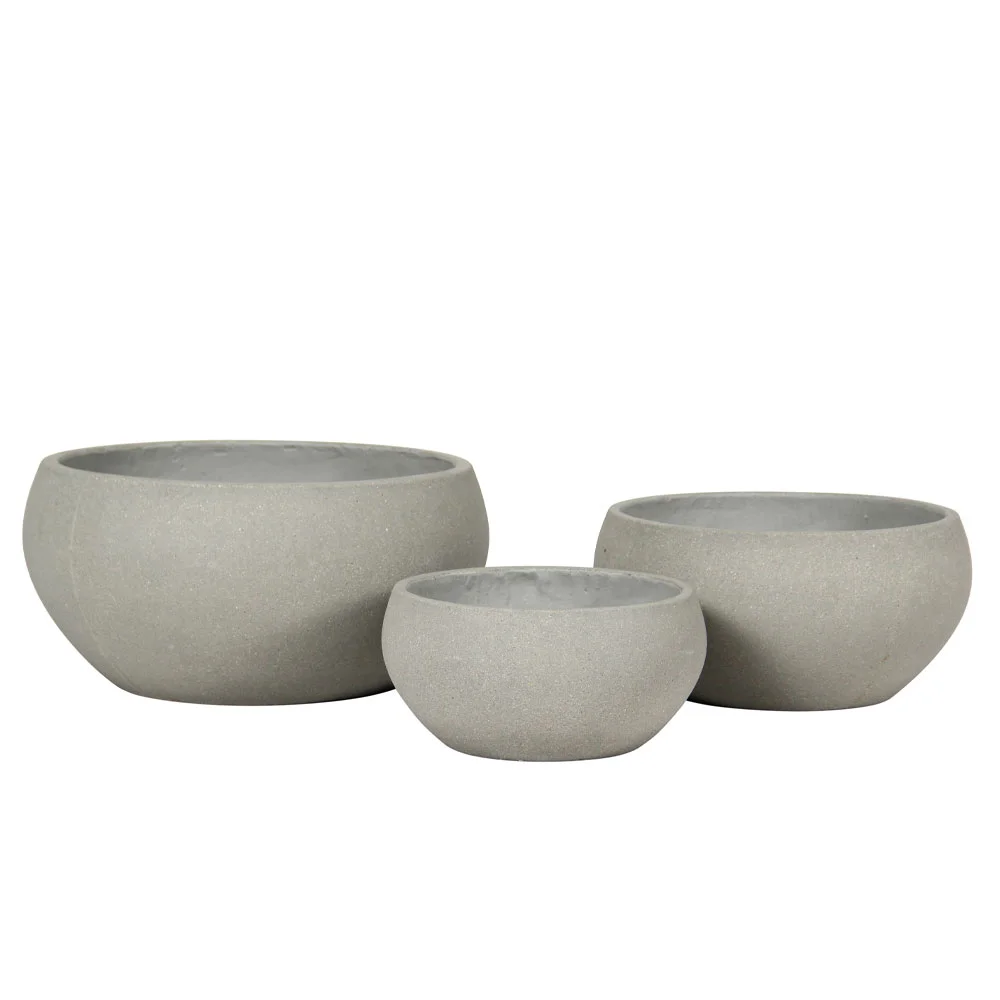 Φωτογραφία προϊόντος: Liberta SILENE ΚΑΣΠΩ SET 3ΤΜΧ 50x50x25cm ΤΣΙΜΕΝΤΟ ΓΚΡΙ - ΤΣΙΜΕΝΤΟ - 50Μx50Πx25Υ