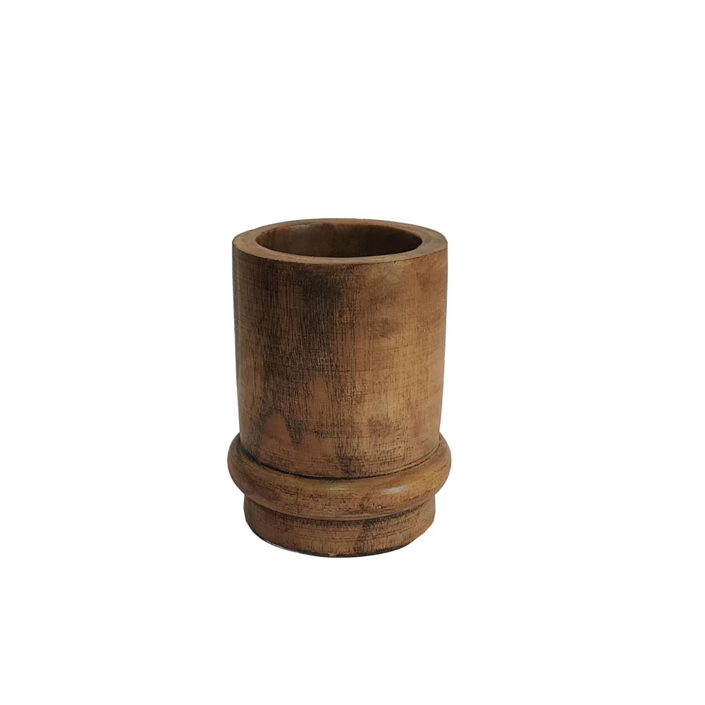 Φωτογραφία προϊόντος: Liberta CEDAR ΒΑΖΟ 15x15x18cm ΞΥΛΟ ΚΑΦΕ - ΞΥΛΟ - 15Μx15Πx18Υ