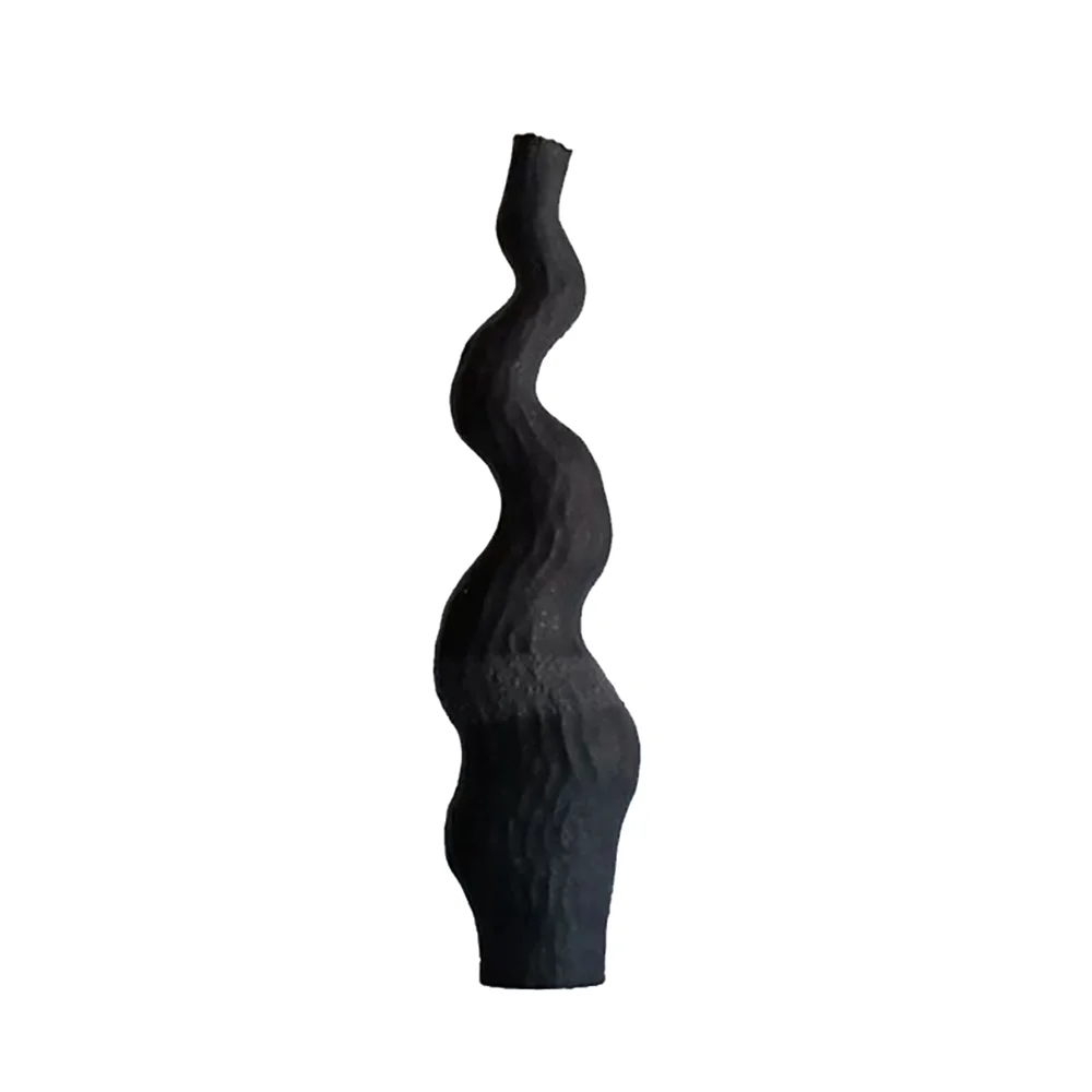 Φωτογραφία προϊόντος: Liberta EMPLIR ΒΑΖΟ 11x8x30cm POLYRESIN ΜΑΥΡΟ ΜΑΤ - POLYRESIN - 11Μx8Πx30Υ
