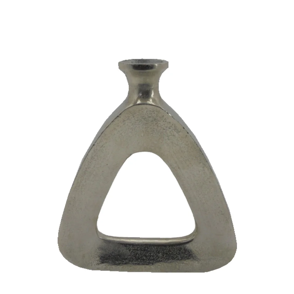 Φωτογραφία προϊόντος: Liberta ABSTRACT TRIANGLE ΒΑΖΟ 27x5x32cm ΑΛΟΥΜΙΝΙΟ SILVER NICKEL - ΑΛΟΥΜΙΝΙΟ - 27Μx5Πx32Υ