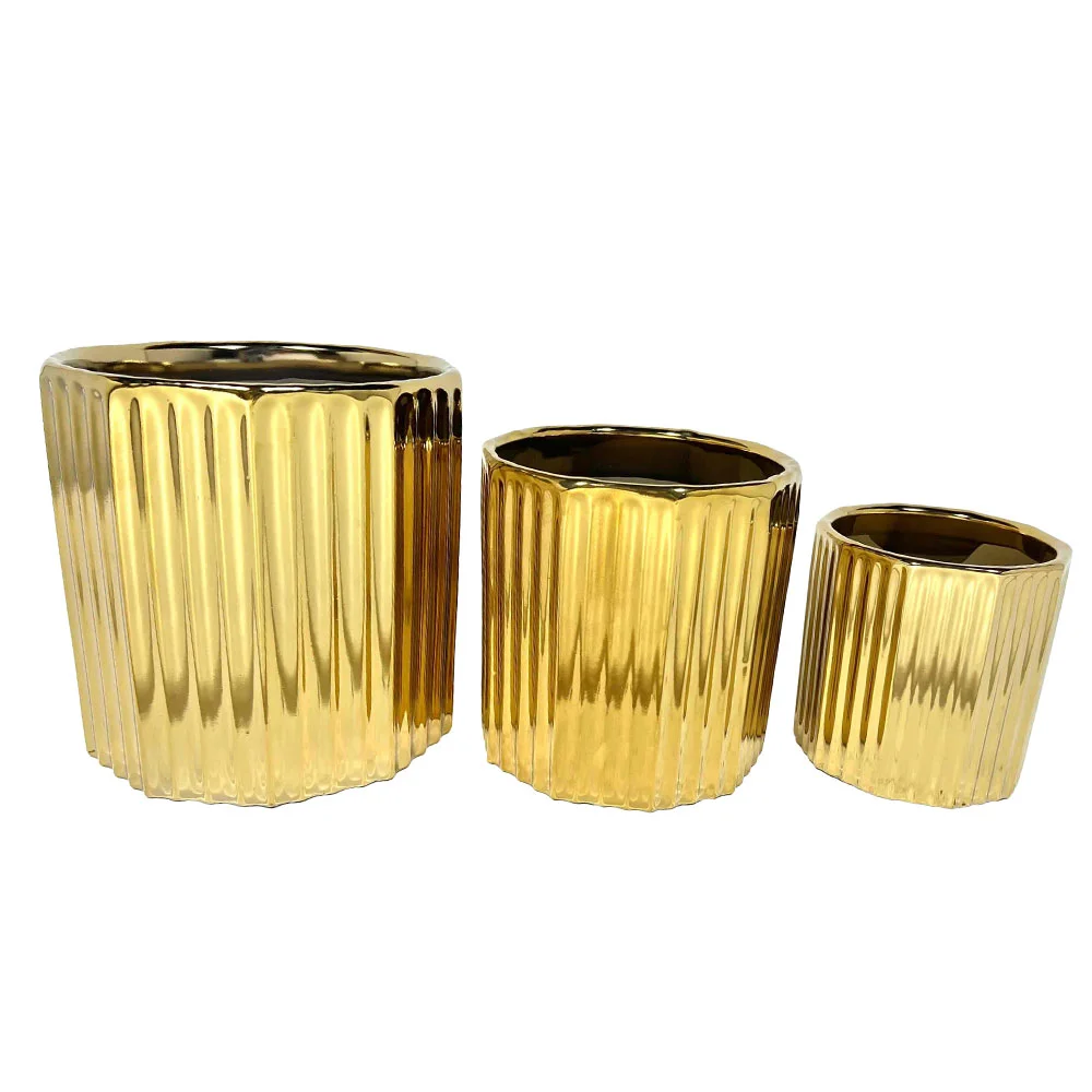 Φωτογραφία προϊόντος: Liberta ORO ΚΑΣΠΩ ΣΕΤ 3ΤΜΧ 18x18x18cm ΚΕΡΑΜΙΚΟ ΧΡΥΣΟ - ΚΕΡΑΜΙΚΟ - 18Μx18Πx18Υ