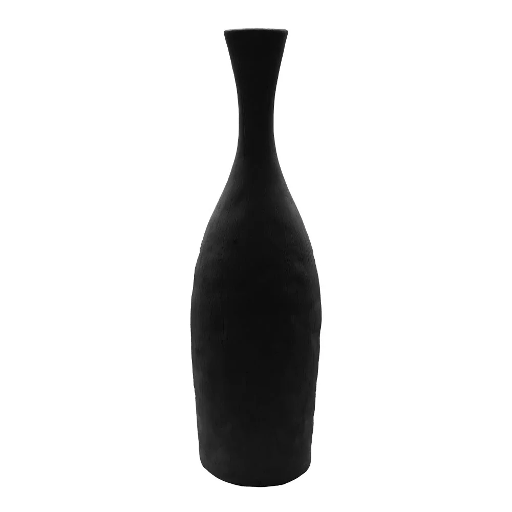 Φωτογραφία προϊόντος: Liberta FRASCO ΒΑΖΟ 16x10x54cm POLYRESIN ΜΑΥΡΟ - POLYRESIN - 16Μx10Πx54Υ
