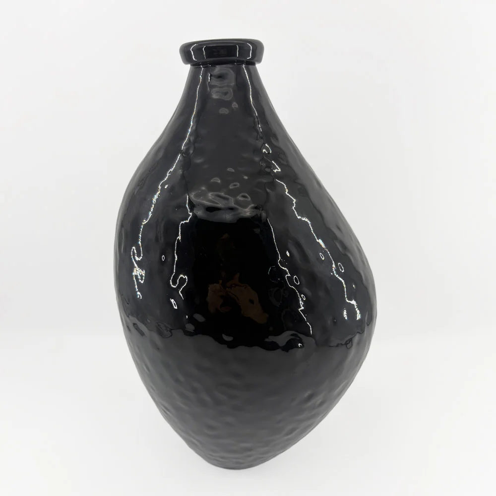 Φωτογραφία προϊόντος: Liberta SPICE ΒΑΖΟ 22x22x36cm ΓΥΑΛΙ ΜΑΥΡΟ - ΓΥΑΛΙ - 22Μx22Πx36Υ