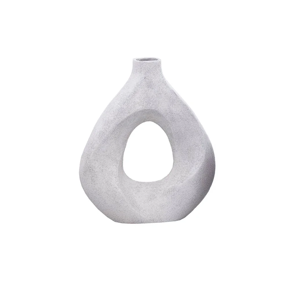 Φωτογραφία προϊόντος: Liberta MED VASE ΒΑΖΟ 30x9x33cm ΑΛΟΥΜΙΝΙΟ ΑΣΠΡΟ - ΑΛΟΥΜΙΝΙΟ - 30Μx9Πx33Υ