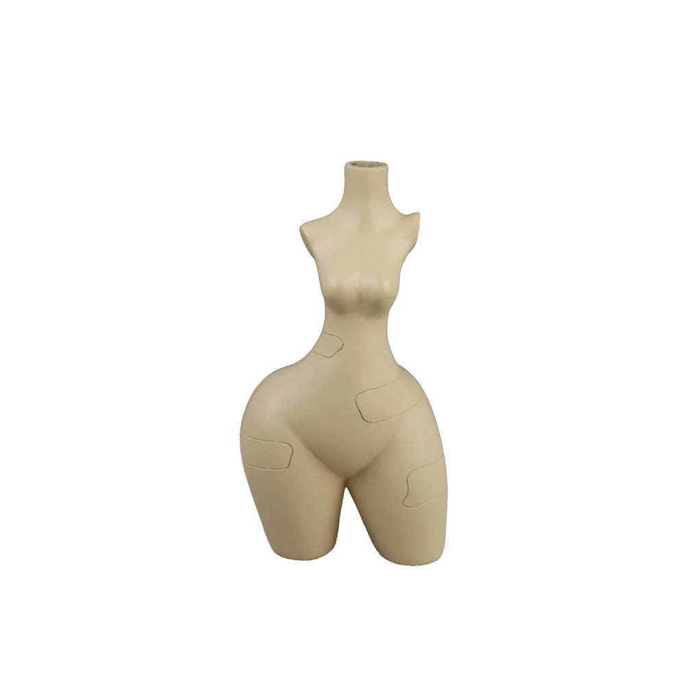 Φωτογραφία προϊόντος: Liberta PEAR BODY ΒΑΖΟ 14x9x25cm POLYRESIN ΜΠΕΖ - POLYRESIN - 14Μx9Πx25Υ
