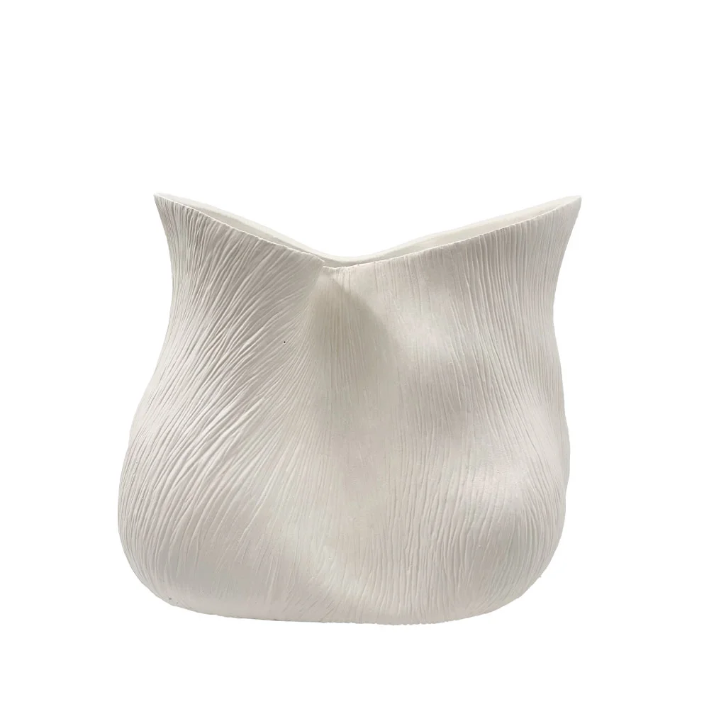 Φωτογραφία προϊόντος: Liberta FLORESTA ΒΑΖΟ 32x22x28cm POLYRESIN ΑΣΠΡΟ - POLYRESIN - 32Μx22Πx28Υ
