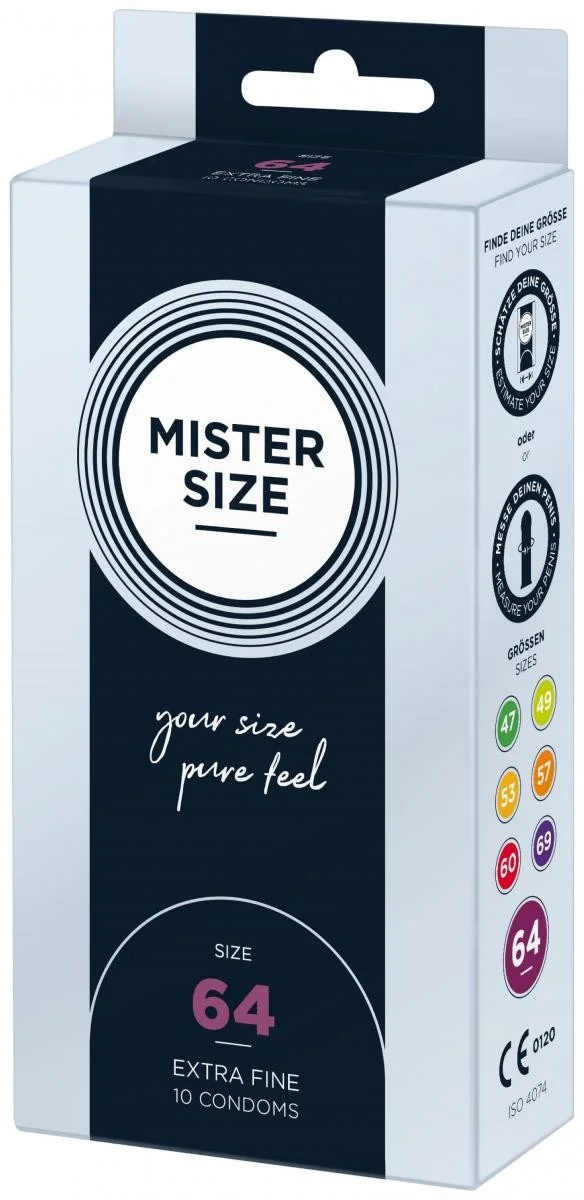 Φωτογραφία προϊόντος: MISTER SIZE 64MM CONDOMS 10PCS