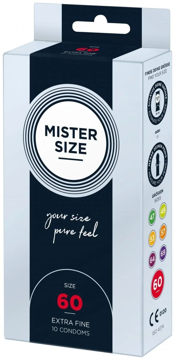 Φωτογραφία προϊόντος: MISTER SIZE 60MM CONDOMS 10PCS