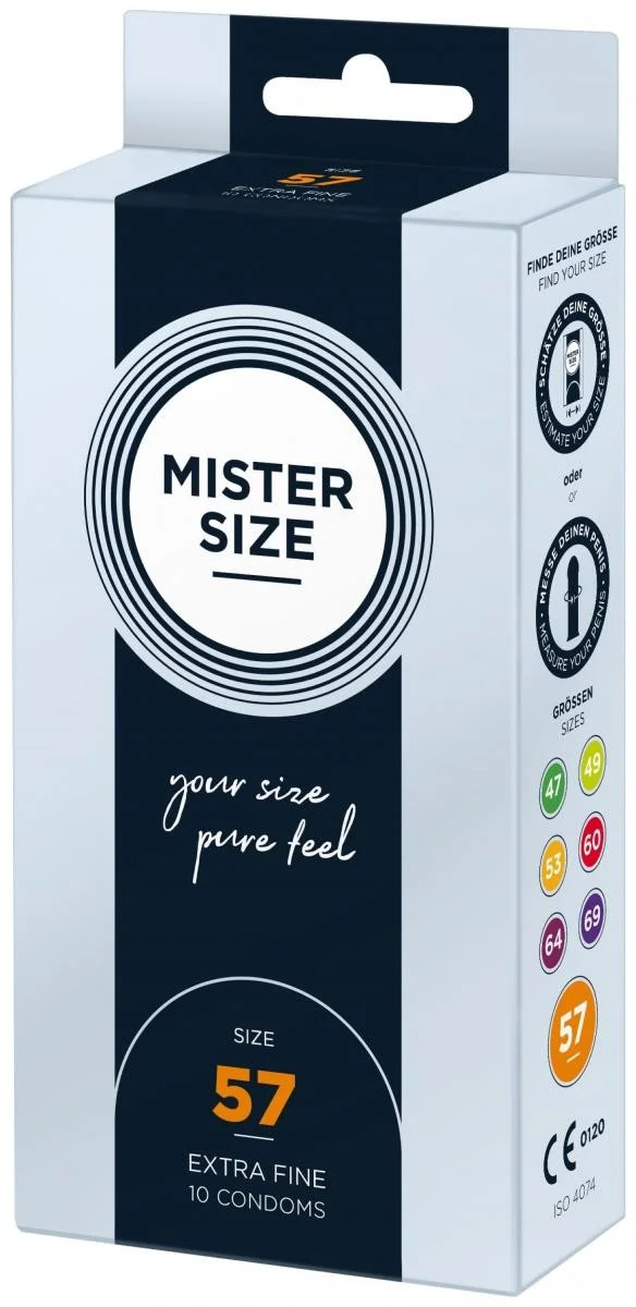 Φωτογραφία προϊόντος: MISTER SIZE 57MM CONDOMS 10PCS