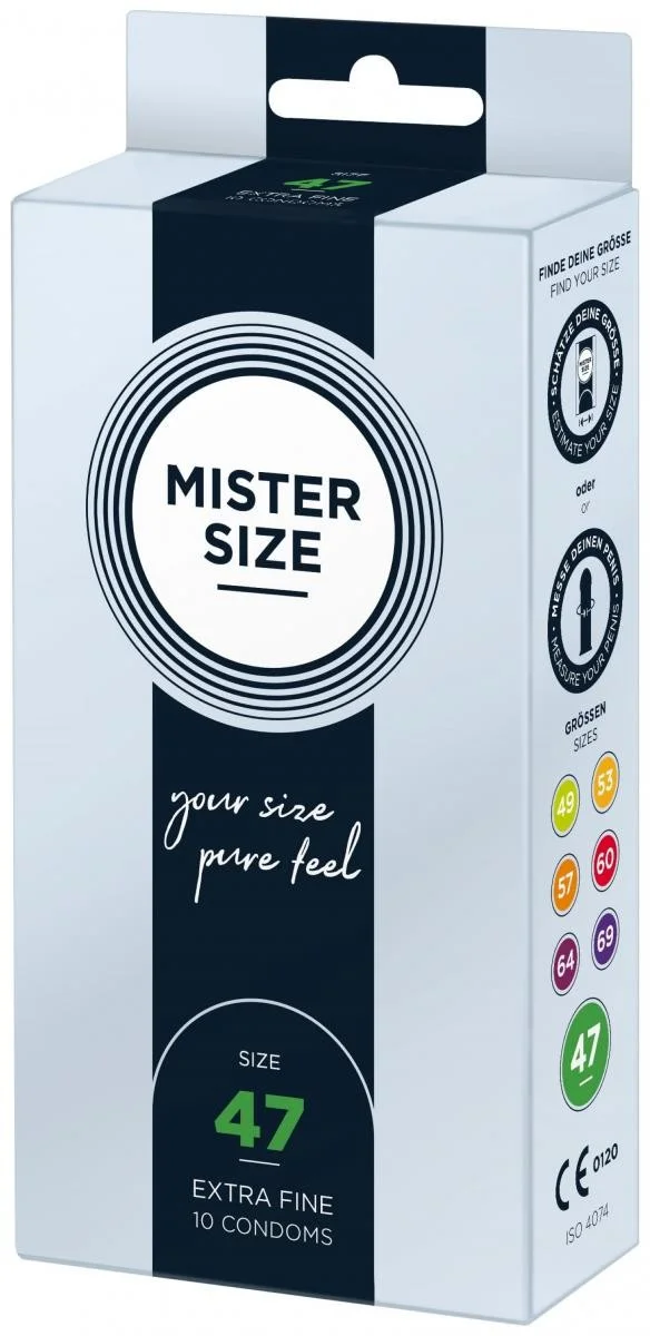 Φωτογραφία προϊόντος: MISTER SIZE 47MM CONDOMS 10PCS