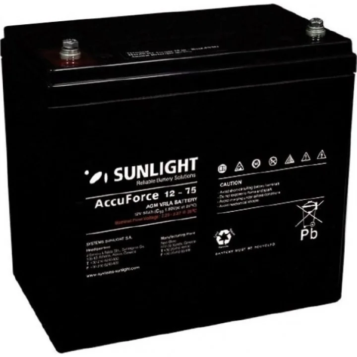 Φωτογραφία προϊόντος: Sunlight Accuforce 12-75 12V 75Ah