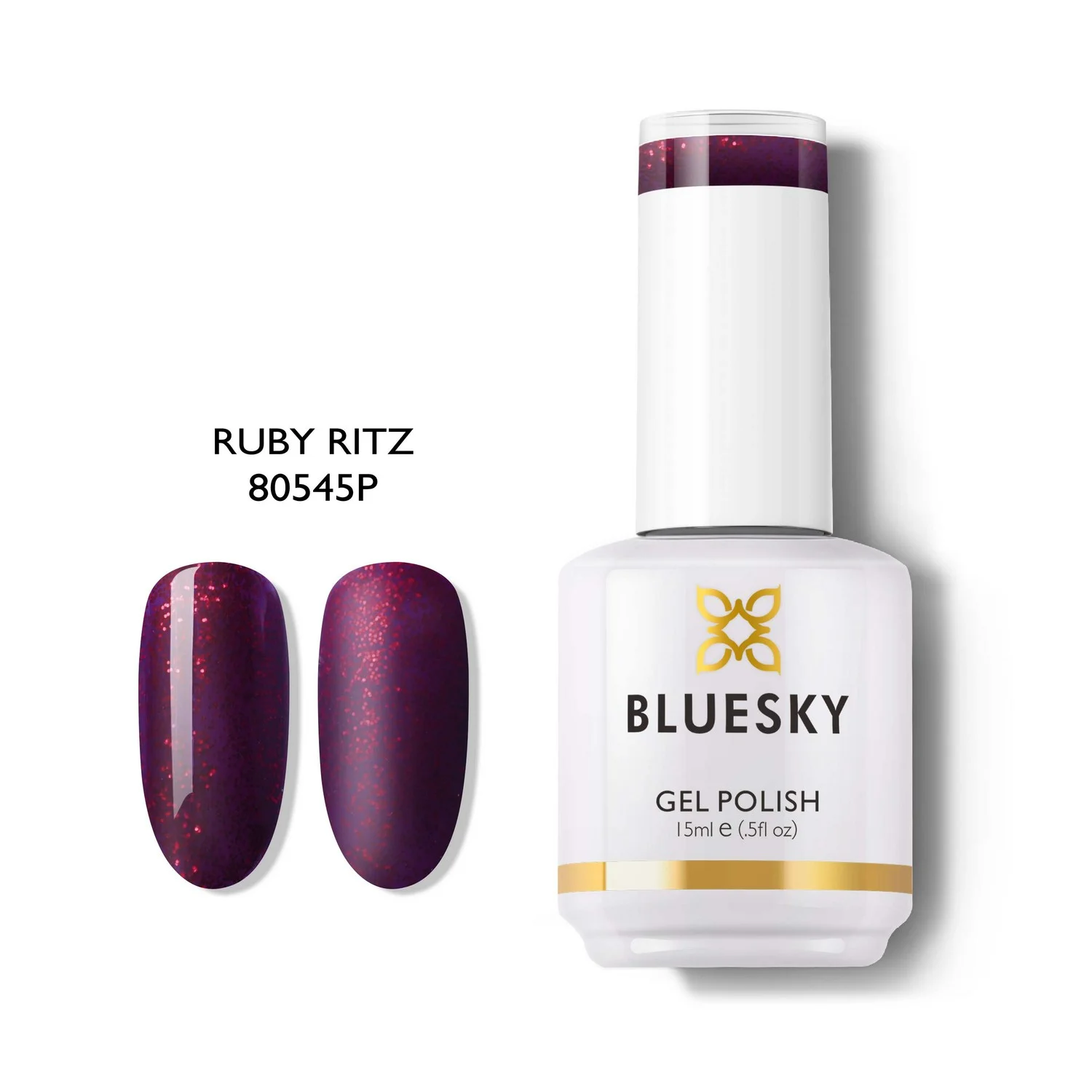 Φωτογραφία προϊόντος: Bluesky Hμιμόνιμο Bερνίκι RUBY RITZ 80545 (ΜΩΒ ΣΚΟΥΡΟ ΜΕ GLITTER ΚΟΚΚΙΝΟ) 15ml