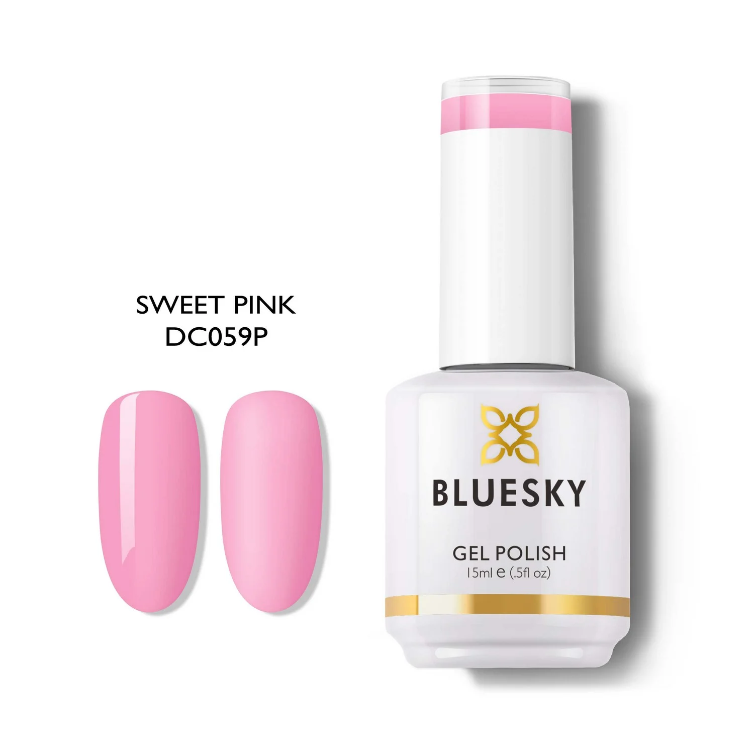 Φωτογραφία προϊόντος: Bluesky Hμιμόνιμο Bερνίκι SWEET PINK DC059 (ΡΟΖ ΕΝΤΟΝΟ) 15ml