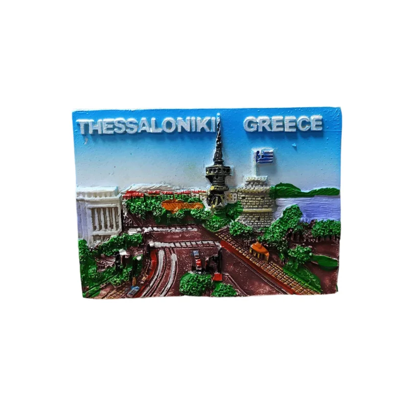 Φωτογραφία προϊόντος: Tradesor Tουριστικό μαγνητάκι Souvenir - Σετ 12pcs - Thessaloniki - 678152