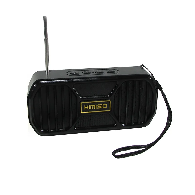 Φωτογραφία προϊόντος: KIMISO Ασύρματο ηχείο Bluetooth με φακό LED - KMS-05B - 885871 - Black