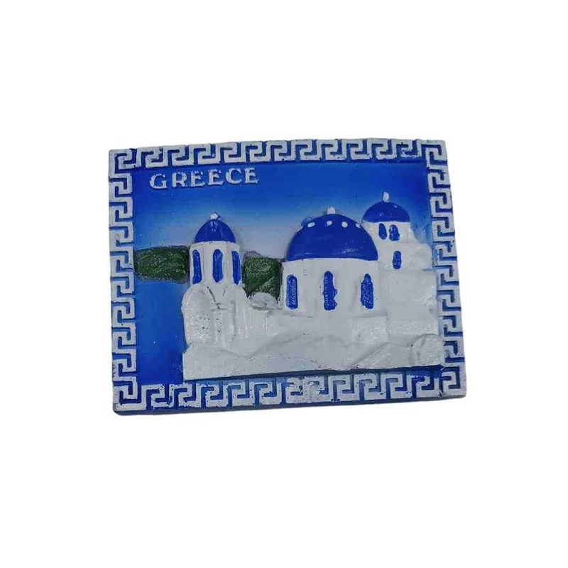 Φωτογραφία προϊόντος: Tradesor Tουριστικό μαγνητάκι Souvenir - Σετ 12pcs - Resin Magnet - Greece - 678374