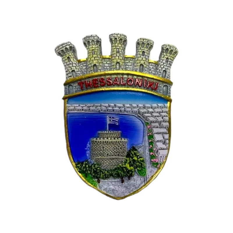 Φωτογραφία προϊόντος: Tradesor Tουριστικό μαγνητάκι Souvenir - Σετ 12pcs - Resin Magnet - Thessaloniki - 678142