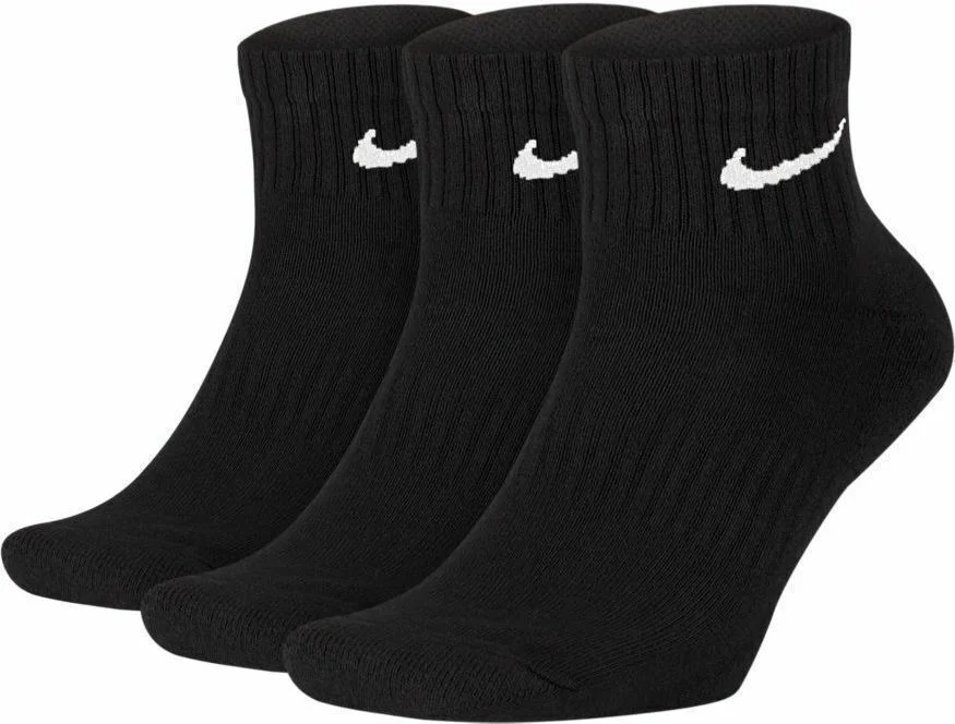 Φωτογραφία προϊόντος: Nike Αθλητικές Κάλτσες 3 Ζεύγη ΜΑΥΡΟ