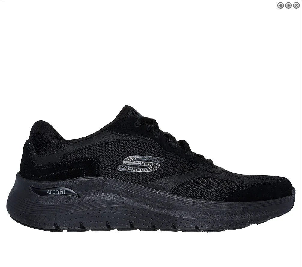 Φωτογραφία προϊόντος: Skechers Arch Fit Ανδρικά Sneakers 232702-BBK ΜΑΥΡΟ