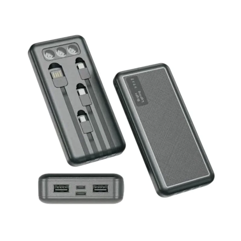 Φωτογραφία προϊόντος: Tradesor Powerbank - 4 in 1 - 10.000mAh - YZB0817 - 208173 - Black