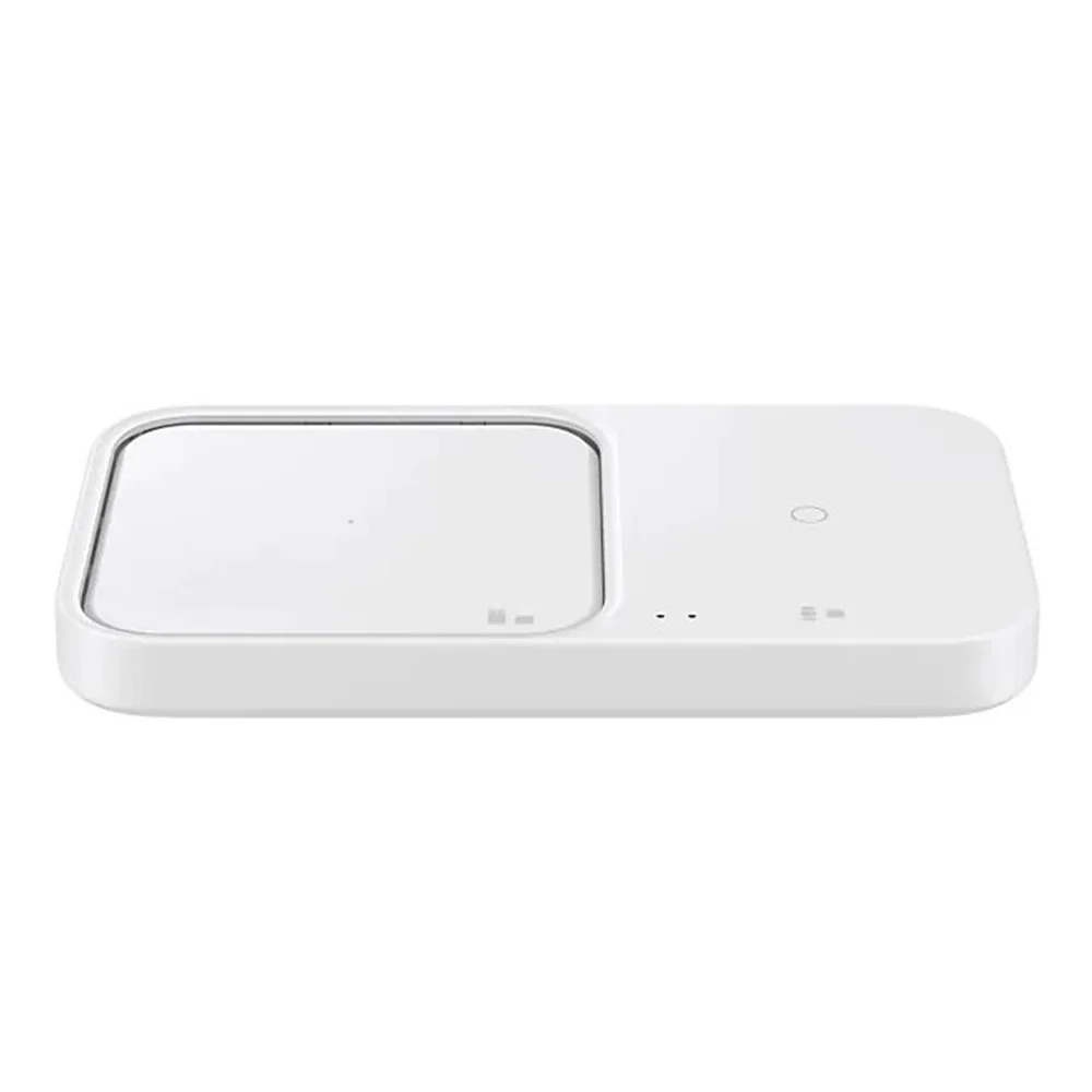 Φωτογραφία προϊόντος: Samsung Wireless Charging Duo Pad (Qi Pad) 15W with Travel Charger 25W White (EP-P5400TWEGEU)