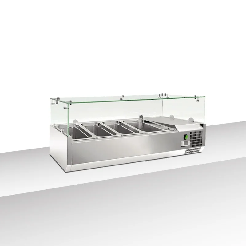 Φωτογραφία προϊόντος: KlimaItalia RWX 1200 Βιτρίνα Set up μήκους 1200 mm για GN