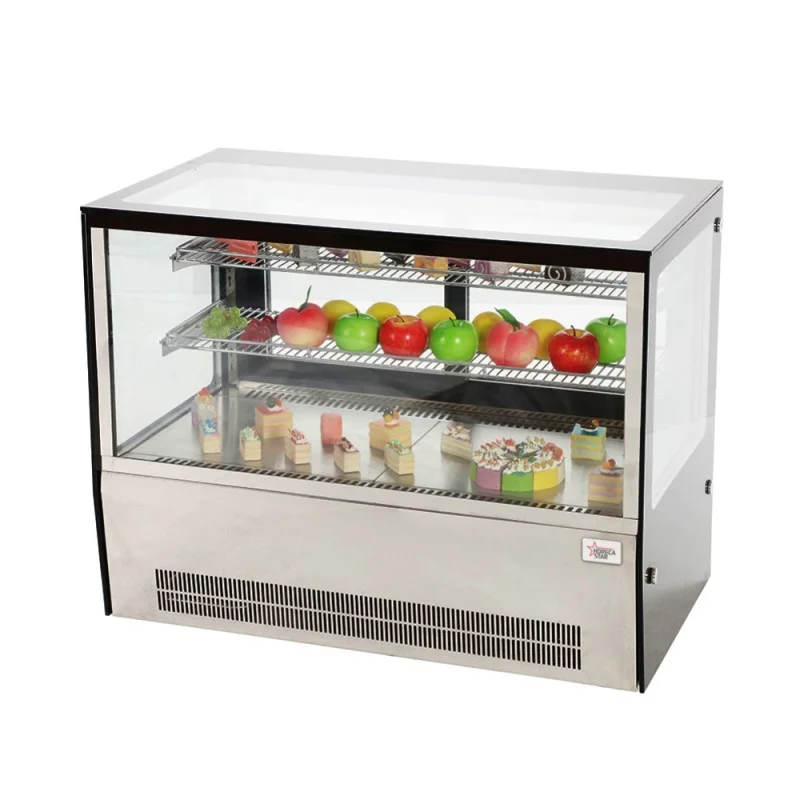 Φωτογραφία προϊόντος: HORECA STORE HORECA STAR GN660RT Βιτρίνα συντήρησης επιτραπέζια πανοραμική 100lt