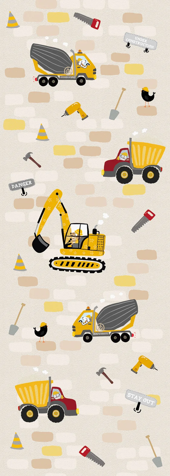Φωτογραφία προϊόντος: SPITS WALLCOVERIGS Ταπετσαρία SPITS WALLCOVERINGS SAM & LUCA INK8006-SPI - Digital,Non Woven - 280Μx100Π