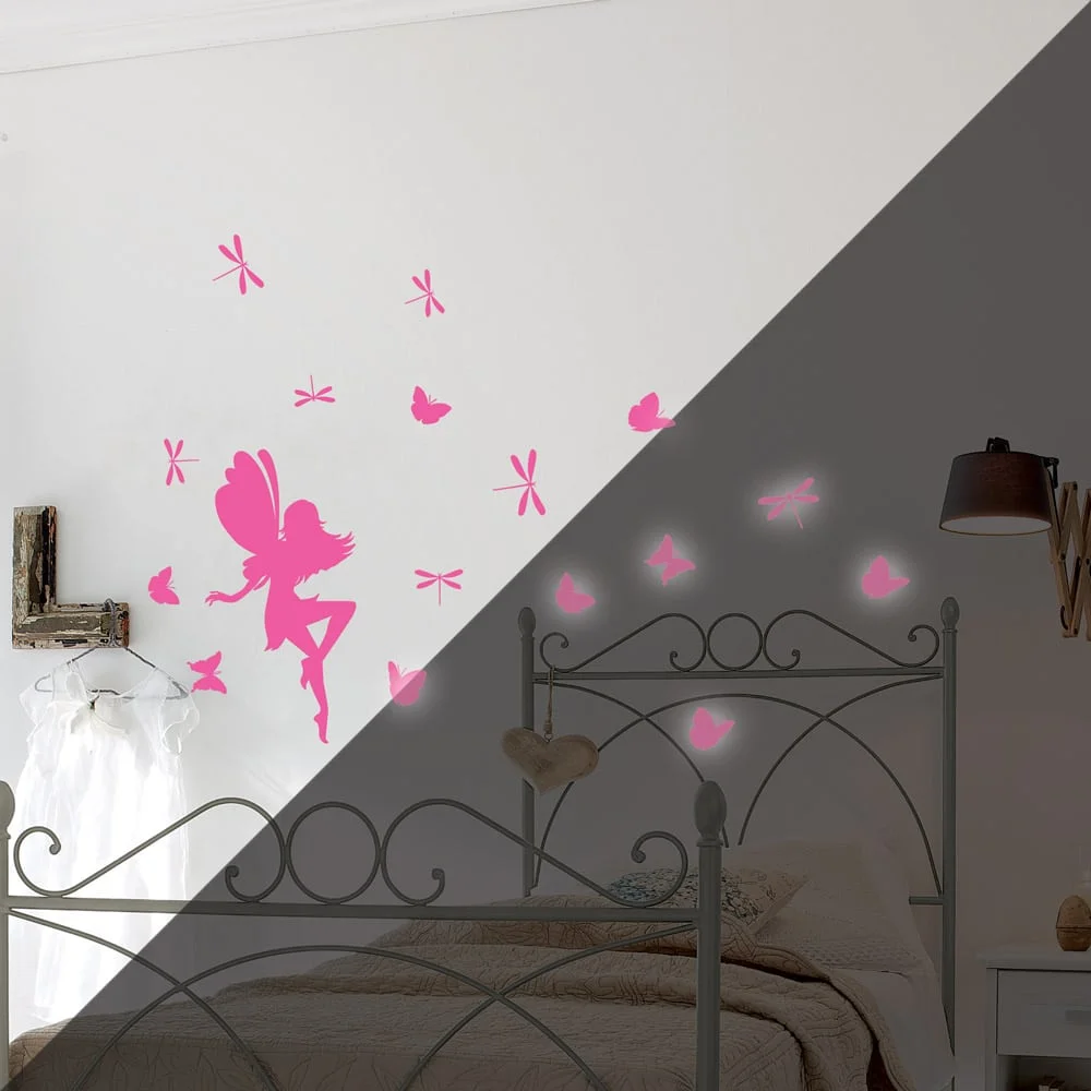 Φωτογραφία προϊόντος: Ango Fairy Glow φωσφορίζοντα τοίχου M (79226) - Αυτοκόλλητο Vinyl - 31Μx31Π