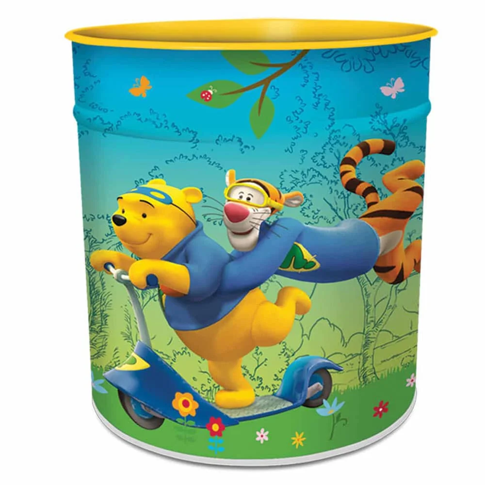 Φωτογραφία προϊόντος: Ango Winnie Pooh κάδος αχρήστων (6608) - Μέταλλο - 26Μx26Πx27Υ