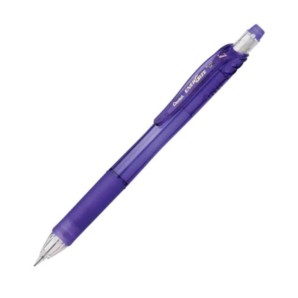 Φωτογραφία προϊόντος: Pentel Energize Μηχανικό Μολύβι 0.7mm με Γόμα Μωβ PL107V