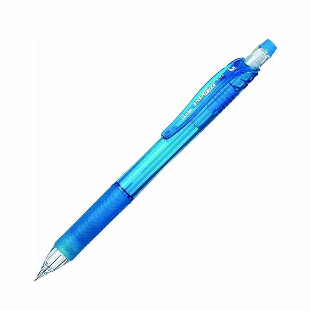 Φωτογραφία προϊόντος: Pentel Μηχανικό Μολύβι 0.5mm με Γόμα Γαλάζιο PL105S