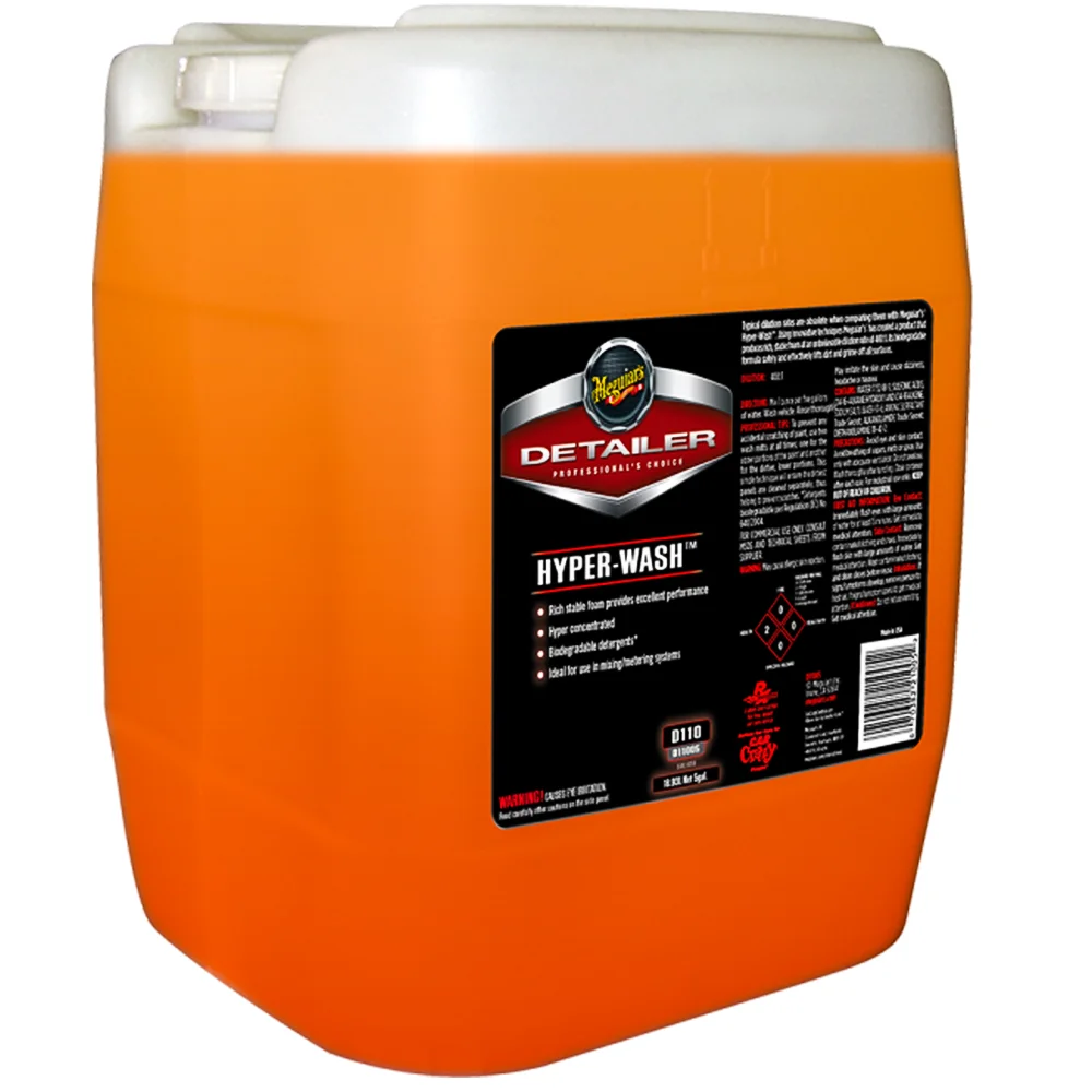 Φωτογραφία προϊόντος: MEGUIARS Meguiar's Detailer Hyper-Wash™ ΕΠΑΓΓΕΛΜΑΤΙΚΟ ΥΠΕΡΚΑΘΑΡΙΣΤΙΚΟ ΣΑΜΠΟΥΑΝ 18,93lt