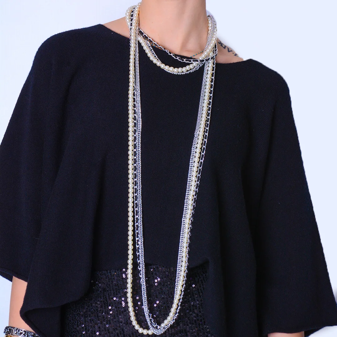 Φωτογραφία προϊόντος: Joleen Pearl Necklace A23-CL400GL Silver