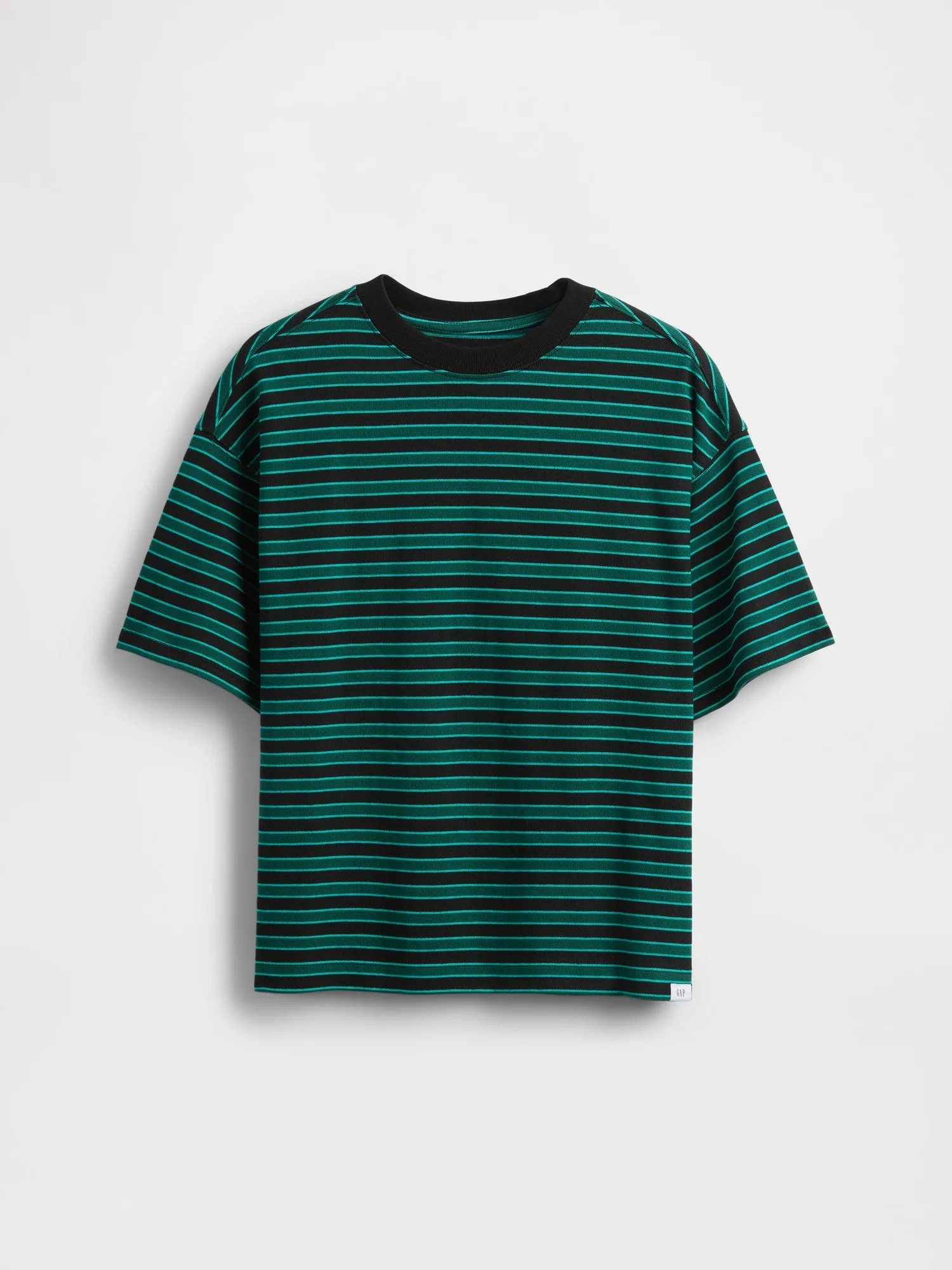 Φωτογραφία προϊόντος: GAP Παιδική Heavyweight Μπλούζα Green stripe