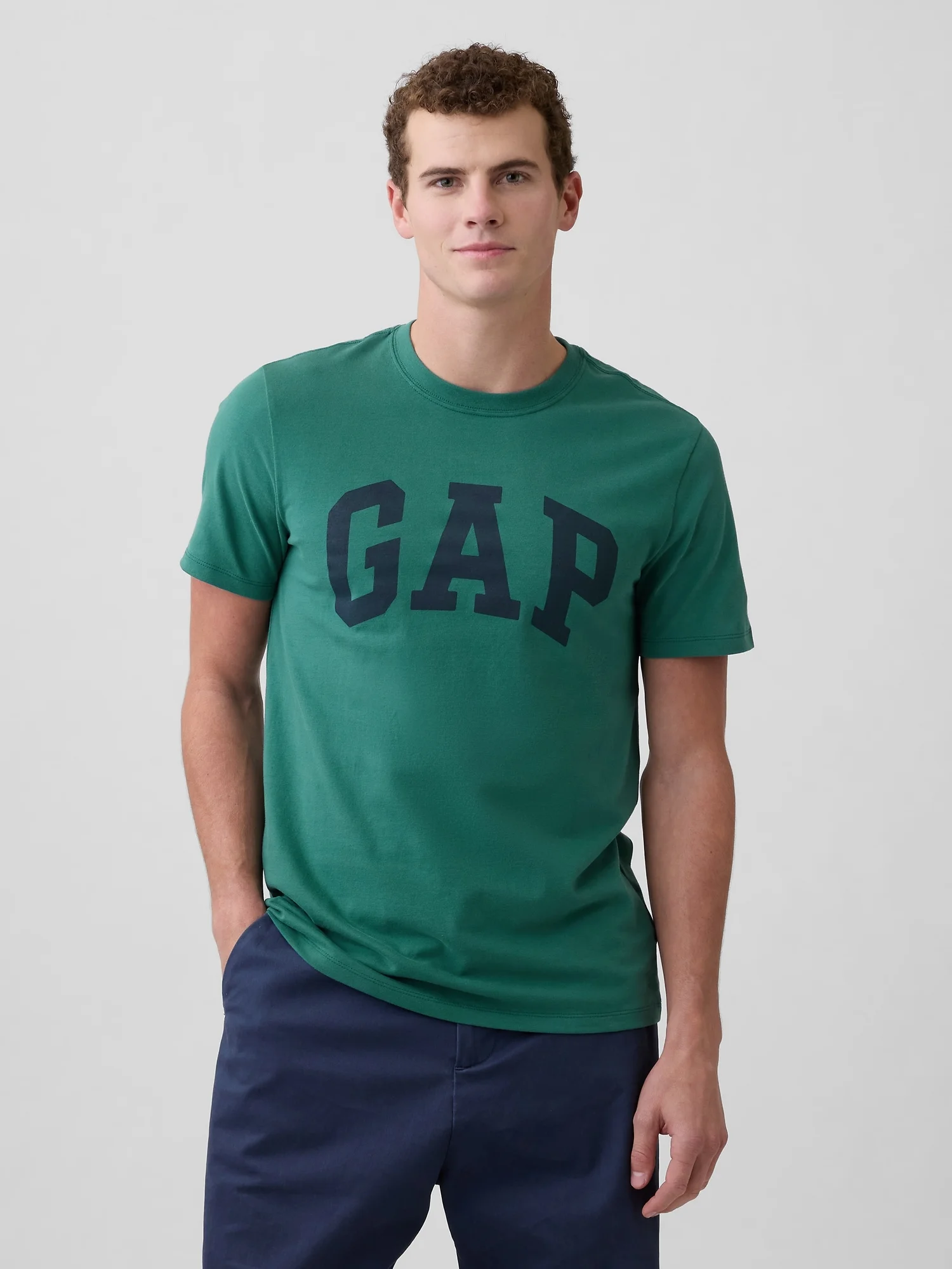 Φωτογραφία προϊόντος: GAP Ανδρική Μπλούζα Κοντομάνικη Everyday Soft Balsam green