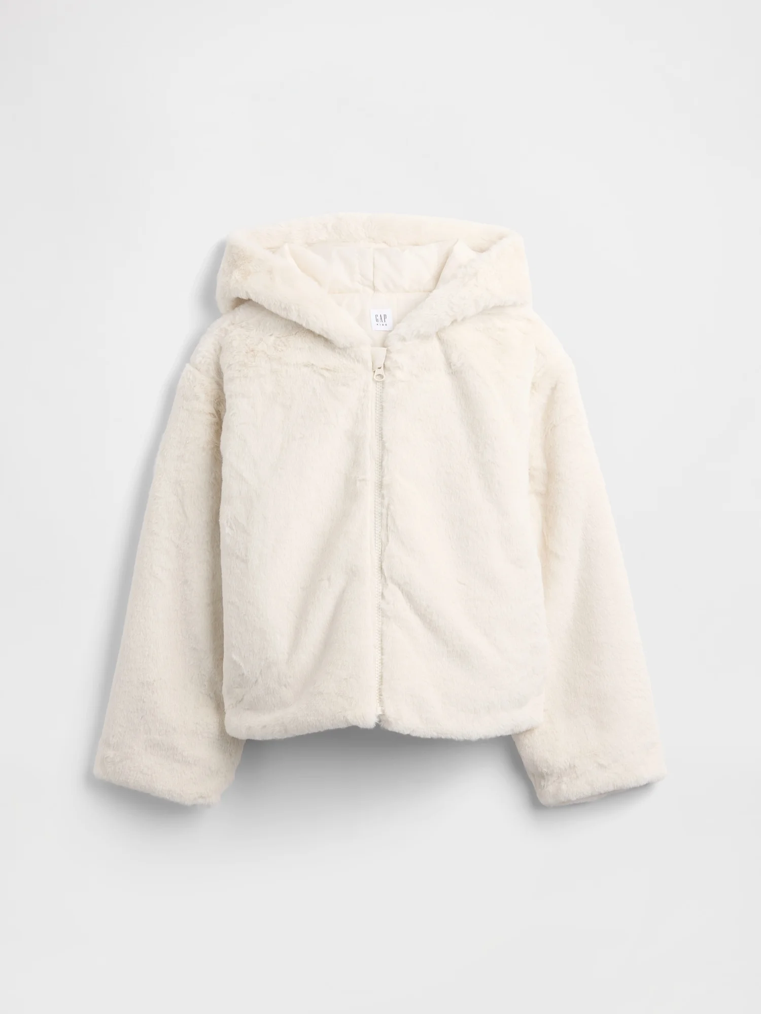 Φωτογραφία προϊόντος: GAP Παιδική Γούνα Ivory cream frost