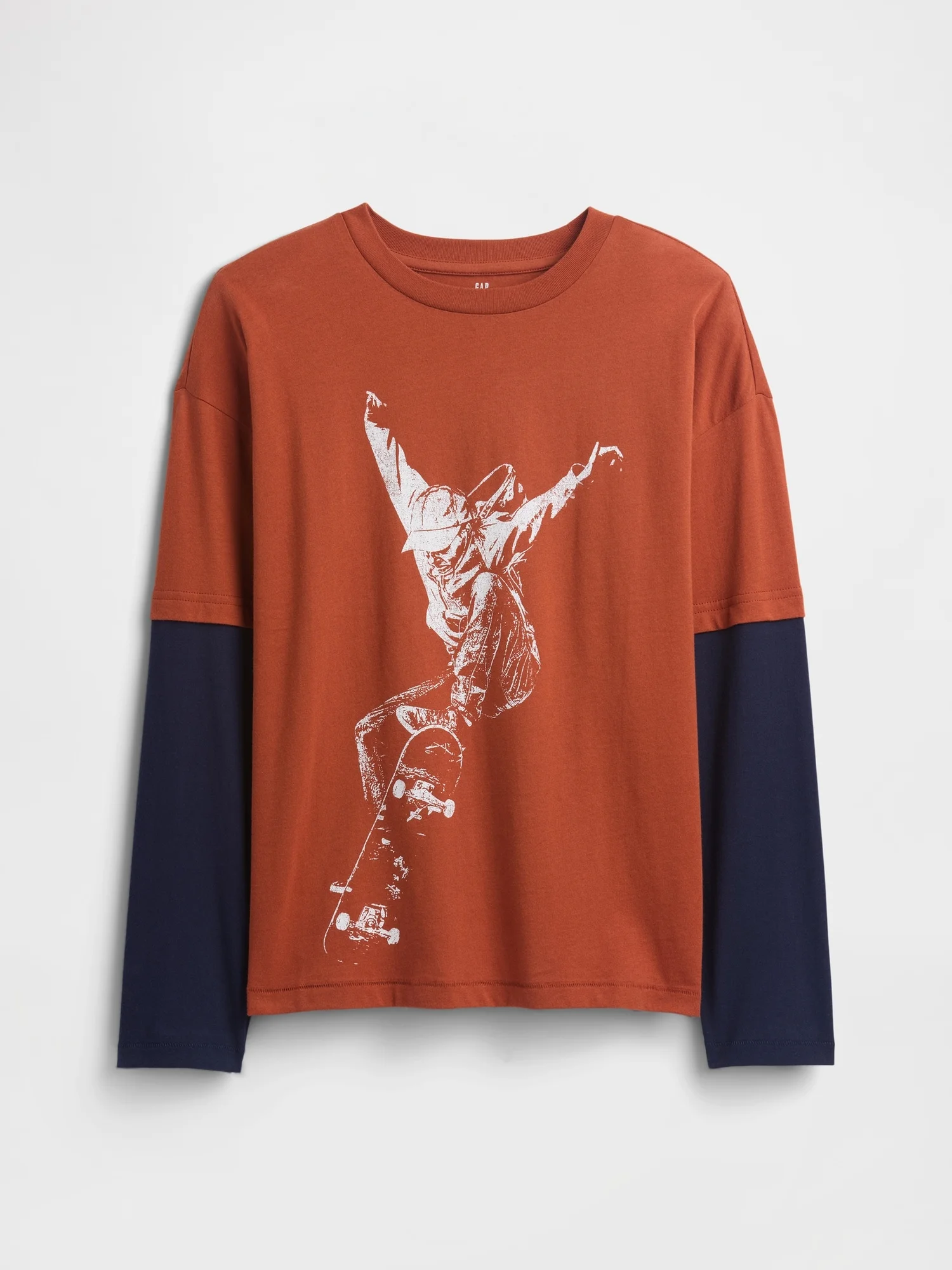 Φωτογραφία προϊόντος: GAP Παιδική Relaxed Graphic Μπλούζα COPPER SPICE 245
