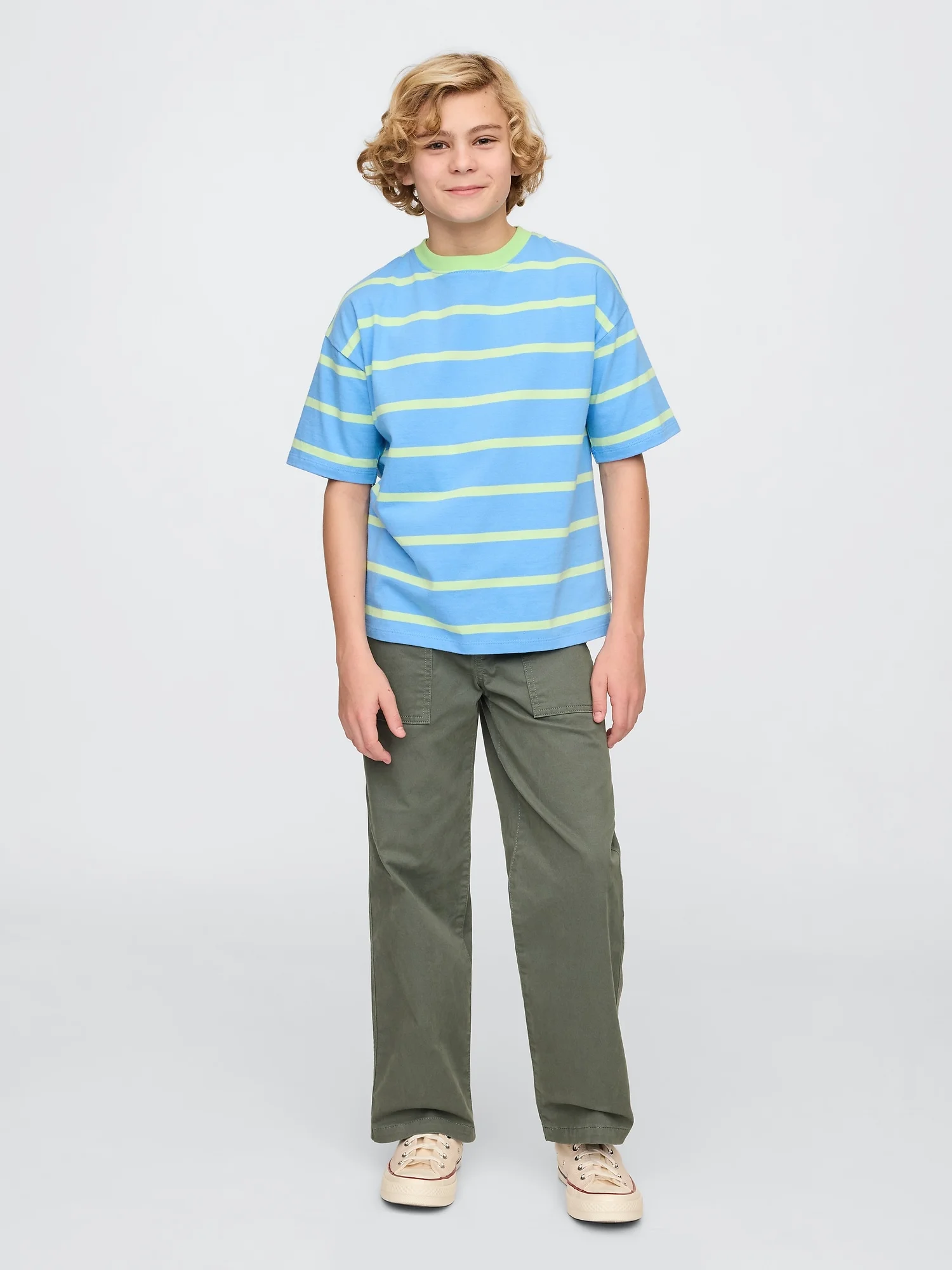 Φωτογραφία προϊόντος: GAP Παιδικό UltraSoft Easy Khakis Παντελόνι Cool olive