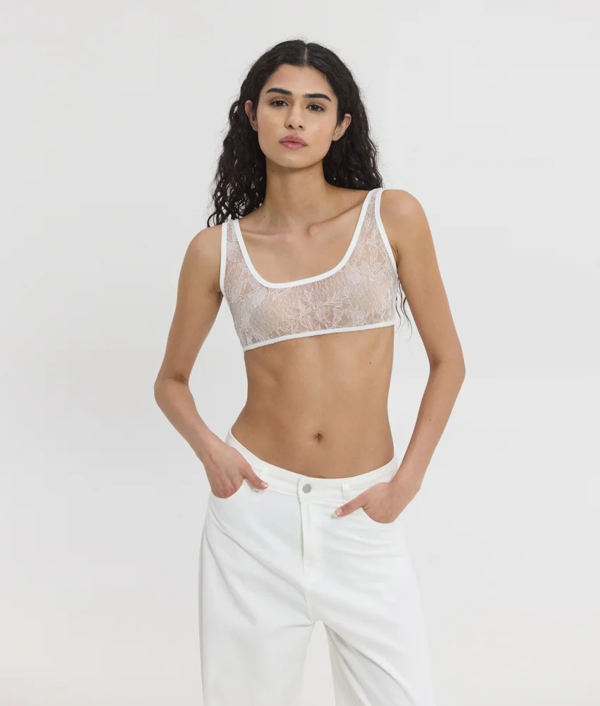 Φωτογραφία προϊόντος: Rosa Bralette - White SunSetGo.