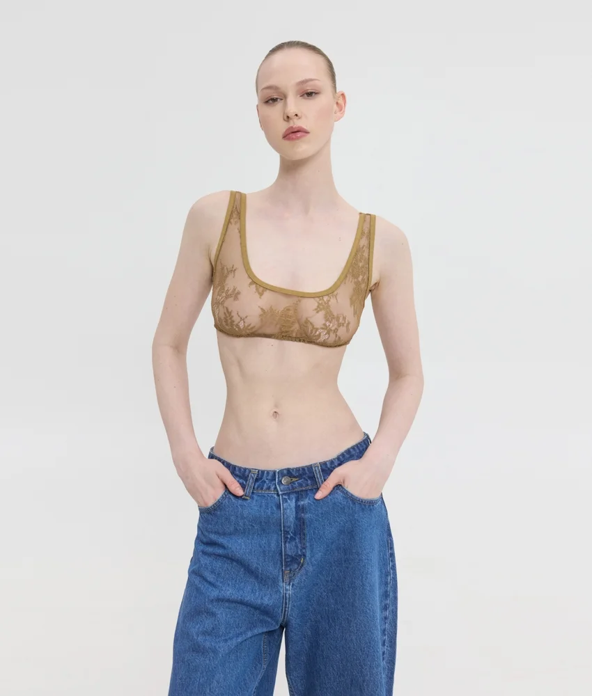 Φωτογραφία προϊόντος: Rosa Bralette - Brown SunSetGo.